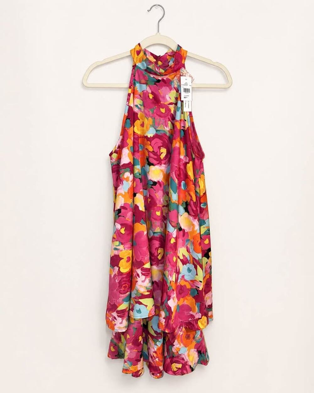 New True Destiny Bright Floral Dress – Women’s Large